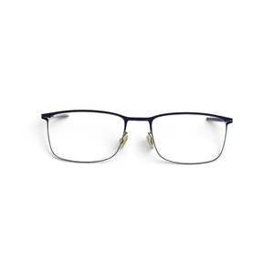 MYKITA LITE ERRKI Eyeglasses Navy Silver 54-17-135 Col 390 - NWB $850